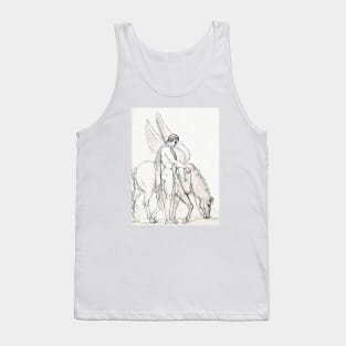 Bellerophon and Pegasus Sketch Tank Top